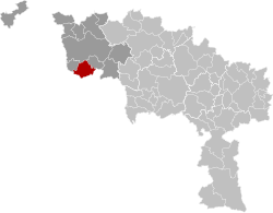 Brunehaut Hainaut Belgium Map